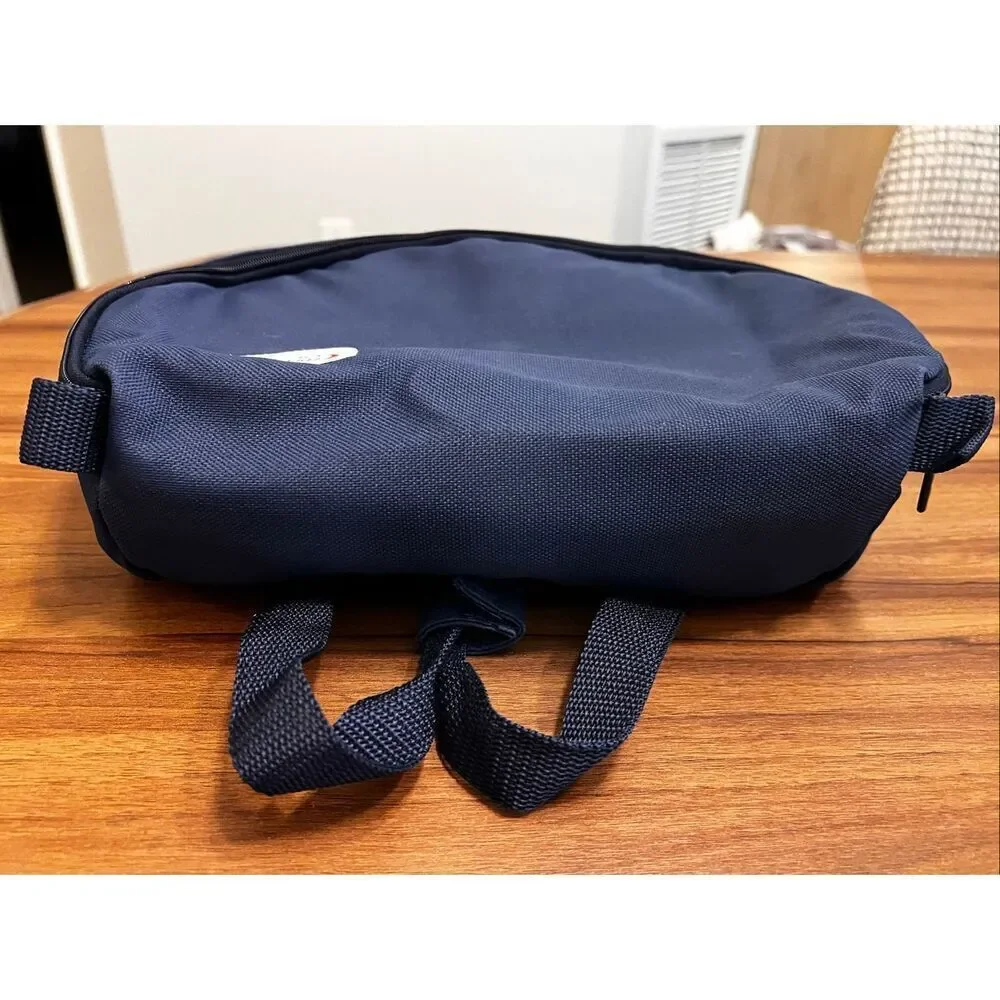 Vintage Pyrex Portables Round Insulated Bag With Cold/Hot Thermal Pockets